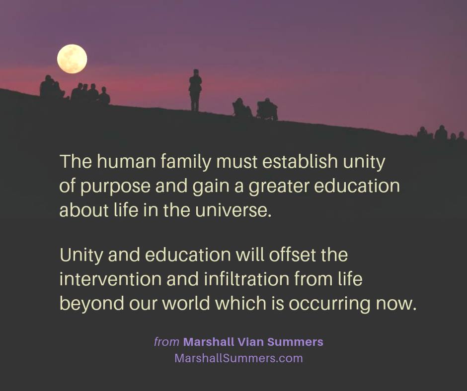 The Human Family must establish unity