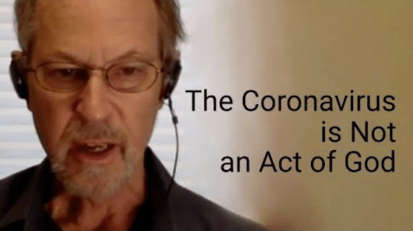 Coronavirus is not an act of god