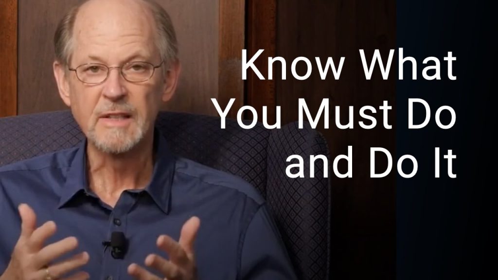 Know What You Must Do and Do It | Marshall Vian Summers