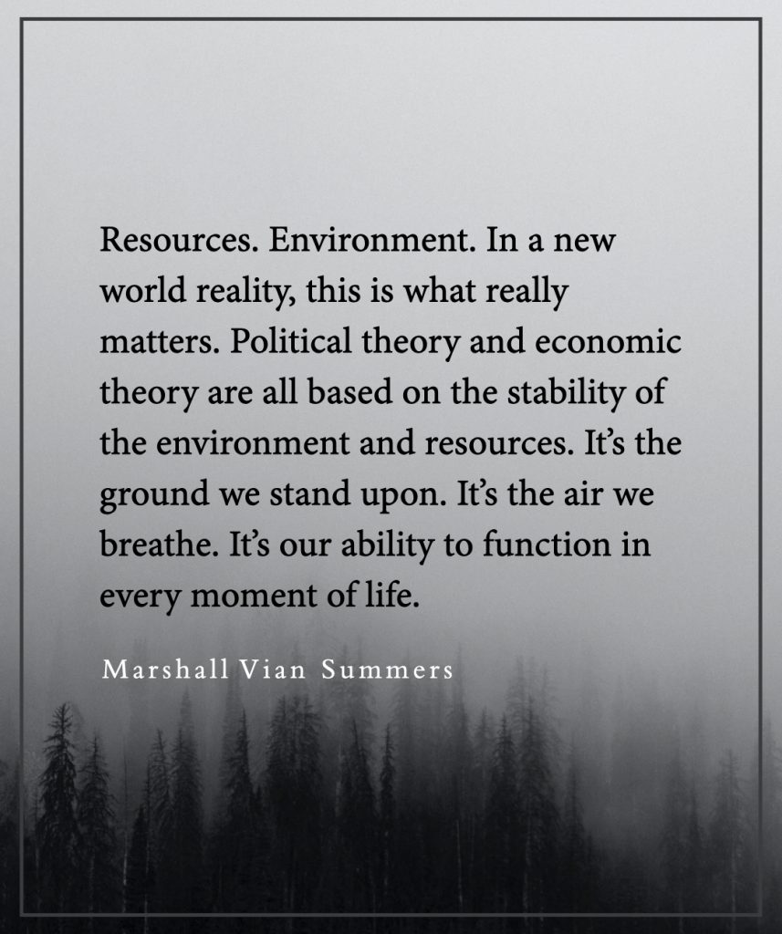 Resources. Environment. A New World Reality.